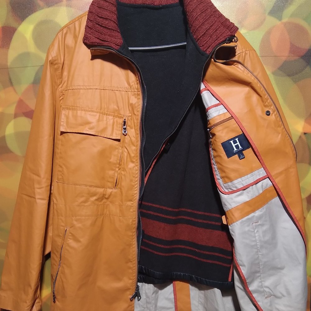 TOMMY HILFIGER 2 piece cotton/wool jacket